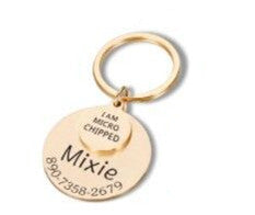 Engraved Pet Tag Pendant