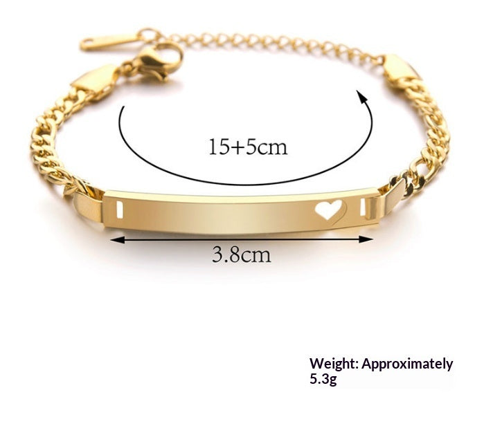 Baby / Child's Personalised Engraved Bracelet