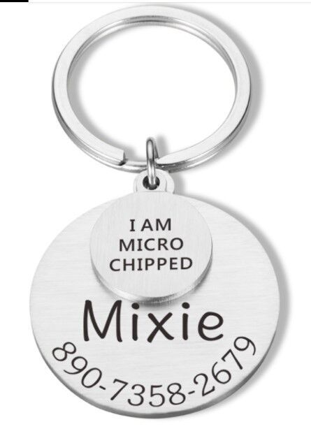 Engraved Pet Tag Pendant