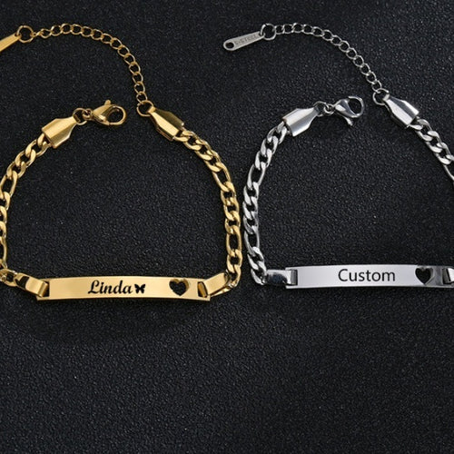Baby / Child's Personalised Engraved Bracelet