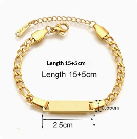 Baby / Child's Personalised Engraved Bracelet